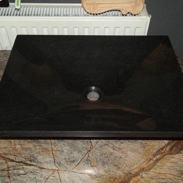 Umywalka Granitowa Shanix Black