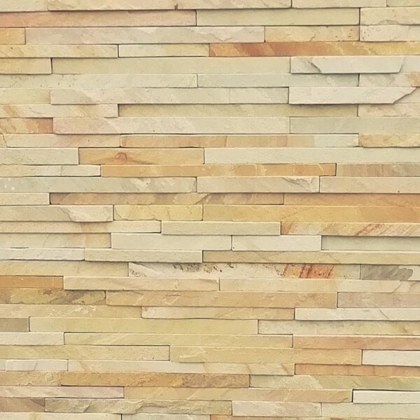 Jasny Kamień na Ścianę Panel Mint