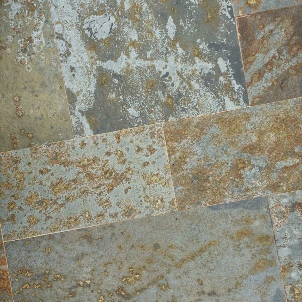 Płyty Kamienne Łupek Multicolor Łupane Układanka Rzymska gr.2cm