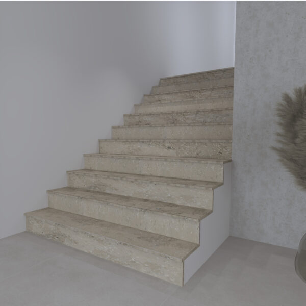 Wizualizacja Schody Jura Grey Marmur