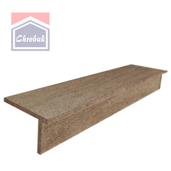 Schody Granit Indian Multicolor 2 cm