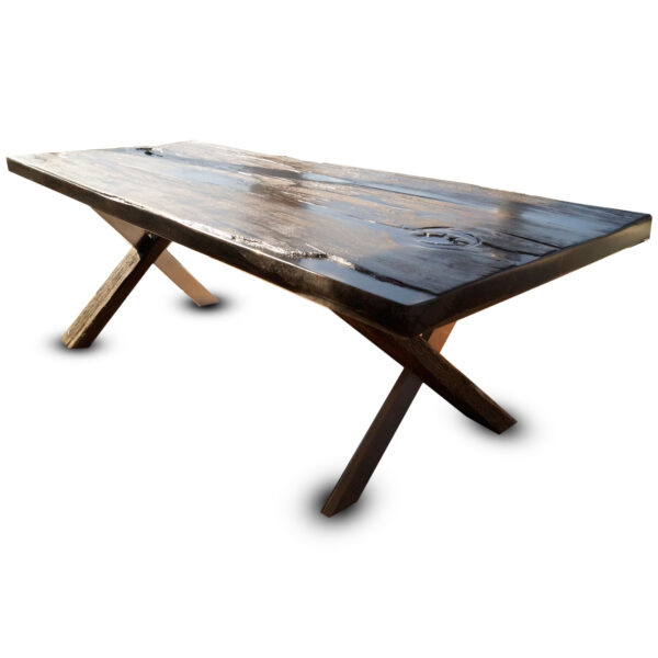 Ława Czarny Dąb , podstawa Czarny Dąb oraz Stal nierdzewna Szczotkowana