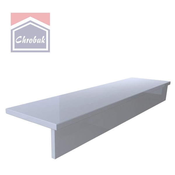 Stopień Konglomerat Kwarcowy Polerowany Miami White 2 cm