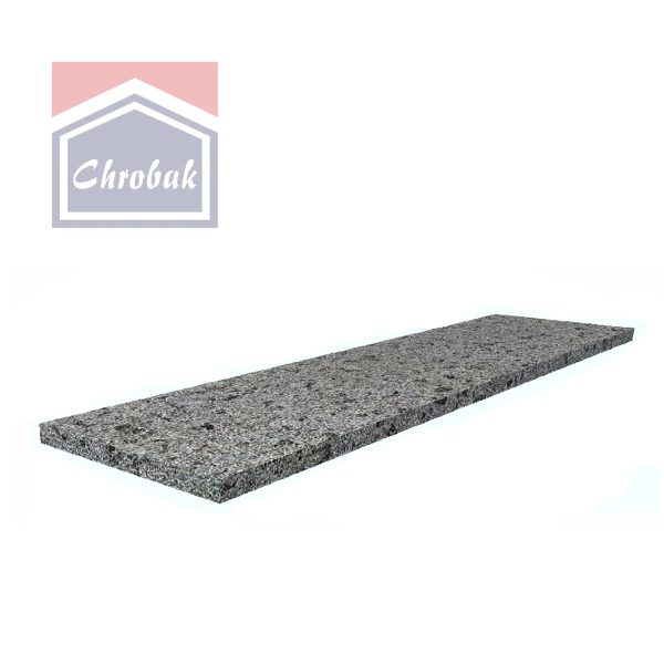 Parapet Granitowy Płomieniowany Steel Grey 2cm