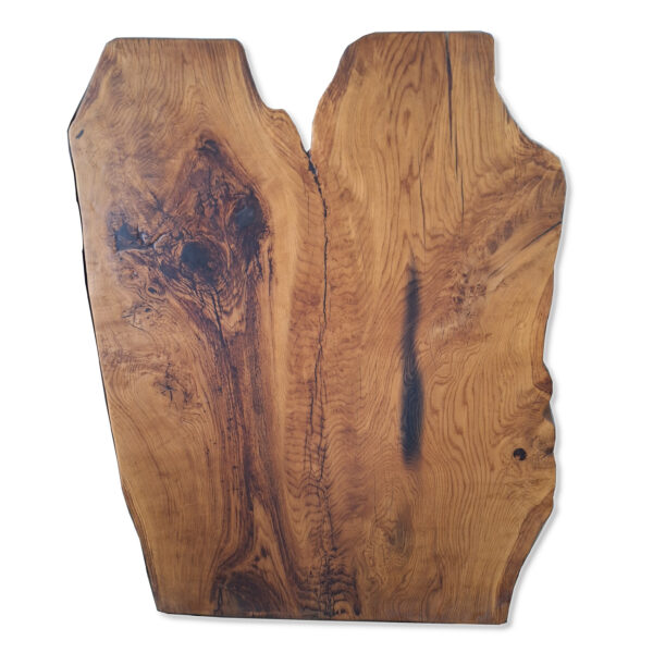 Blat Drewniany Dębowy Z Żywicą Epoksydową Monolit Naturalne Krawędzie