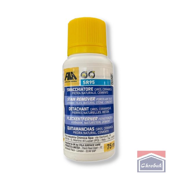 FILA SR95 (75 ml) – Profesjonalny Środek do Usuwania Plam z Kamienia Naturalnego i Gresu
