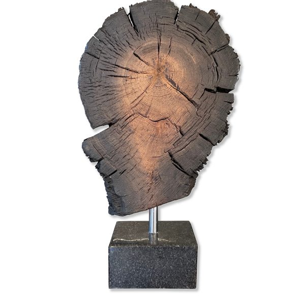 Rzeźba na Granitowej Podstawie – Czarny Dąb